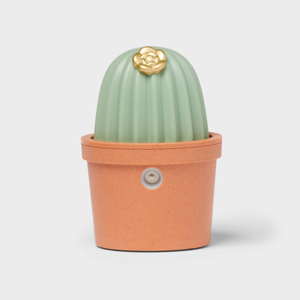 Cactus Ultrasonic Mini Diffuser - Threshold™: Portable Spa Experience, USB Rechargeable, Auto Shut-Off - Bellso